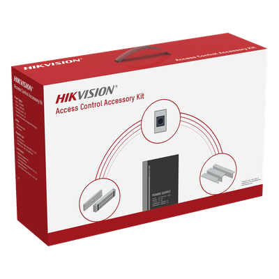 Kit HIKVISION para para Control de Acceso / Fuente 12 Vcd 2 A + Botón de Salida + Chapa Magnética 600 Lbs / Para Instalación de Control de Acceso Autónomo (Facial Min Moe, Teclados, Lectores de Huella, Etc...) - Imagen 4