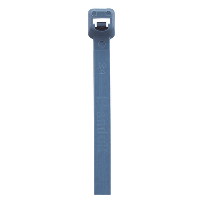 Cincho Pan-Ty™ 203mm Largo x 3.4mm ancho, Intermedio de Nylon 6.6 y Metal Detectable, Color Azul. 100 Piezas. - Imagen 4