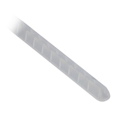 Cubre-filos Ranurado con Adhesivo, para Bordes de 1.6 a 2.5mm, de 30.5m de Largo, Color Natural