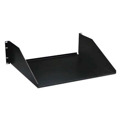 Charola Para Soportar Equipos en Racks, de 19in, Solida, 3UR, Color Negro - Imagen 2