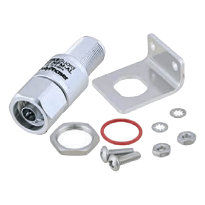 Protector RF Coaxial de Tubo de Gas Para DC a 6 GHz Con Conectores N Hembra y N Macho, Garantía de 10 Años