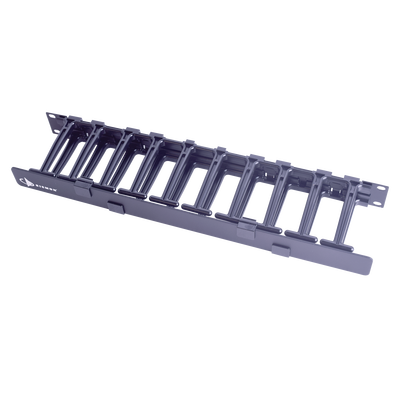 Organizador de Cable Horizontal RouteIT, Sencillo, Para Rack de 19in, 4in de profundidad, 1UR - Imagen 3