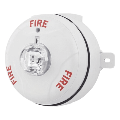 Lámpara Estroboscópica para Exterior / a 2 Hilos / Montaje en Techo / Configuración Estroboscópica Seleccionable / Color Blanco 
