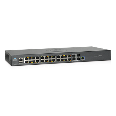 Switch cnMatrix EX2028-P capa 3 de 28 puertos (24 PoE Gigabit 802.3af/at, 4 SFP+) administración desde la Nube (MX-EX2028PxB-U) - Imagen 4