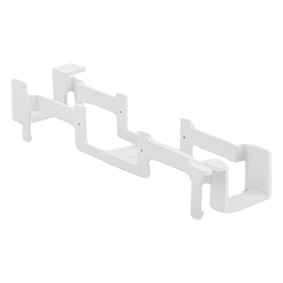 Bracket para Montaje de Regleta S66, Acepta 1 Regleta M150 y 1 Conector de 25 Pares de Cada Lado - Imagen 6