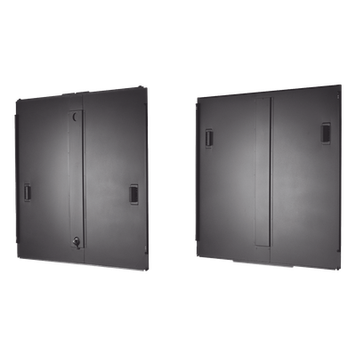 Panel Lateral Para Uso Con Gabinete FlexFusion™ de 45 RU x 1070 mm, Incluye Panel Lateral Superior e Inferior, Color Negro - Imagen 3