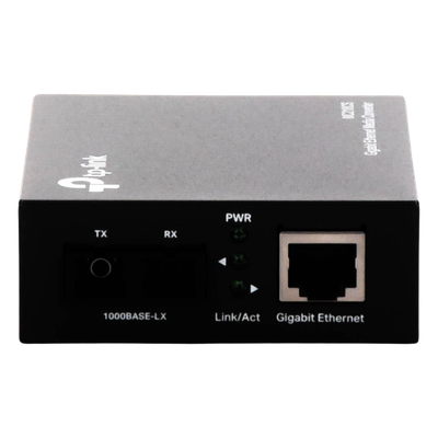 Convertidor Fibra Óptica Monomodo / 1 Puerto RJ45 10/100/1000 Mbps / Puerto Fibra Óptica SC 1000 Mbps / Hasta 20 Km / Plug and Play - Imagen 5