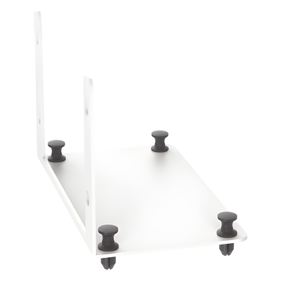 Soporte Para 2 Adaptadores de Fibra Óptica Opticom®, Para Uso con Gabinetes Multipropósito, de Instalación a Presión, Color Blanco - Imagen 4