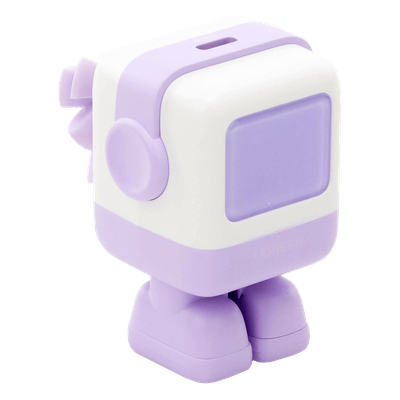 Cargador Mini GaNRobot 30W serie UNO | 1 USB-C de Carga Rápida | Tecnología GaN II | Multiprotocolo PD/QC/SCP/FCA | Carga Inteligente | Pantalla LED | Zapato Magnético Extraíble | Thermal Guard | Color Lila. - Imagen 5