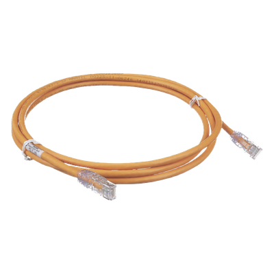 Cable de Parcheo TX6, UTP Cat6, 24 AWG, CM, Color Naranja, 0.91 Metros (3 Pies) - Imagen 3