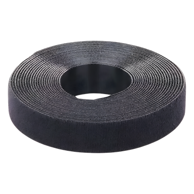 Rollo de Cinta de Contacto, de 15 Pies (4.5m) de Largo, 19.1 mm de Ancho, Color Negro - Imagen 6