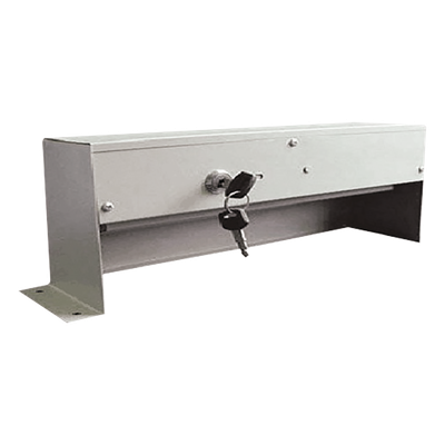 Botón de Pánico Tipo Pedal / Construcción Metálica / Contacto NO/NC / 333 x 88 x 145 mm / Para Paneles AX Hybrid PRO