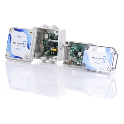 KIT Transmisor / Receptor Inalámbrico para KLT110 / 1 KM Linea de Vista / Multi-Punto Soporta 10 Equipos - Imagen 6