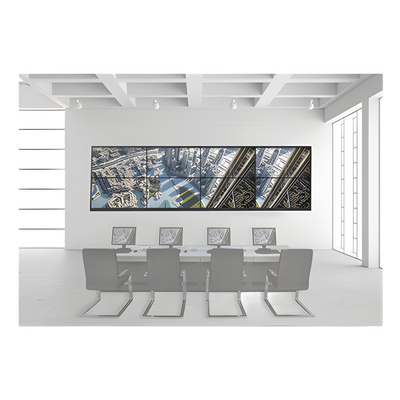 Kit Videowall 4x2 / Incluye 8 Pantallas de 55" / Decoder / Base de Pared