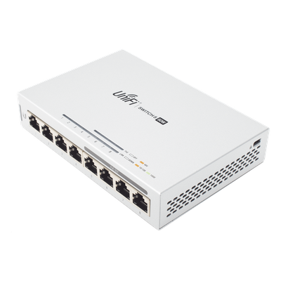 Switch UniFi Administrable capa 2 de 8 puertos Gigabit (4 Puertos Gigabit PoE 802.3af y 4 puertos Gigabit ethernet) 60W - Imagen 4