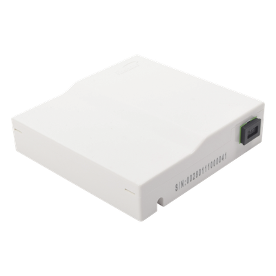 Caja Terminal de Fibra Óptica (Roseta) con un Acoplador SC/APC, Color Blanco - Imagen 3