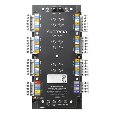 Módulo de Control / 12 Relevadores de Salida con Función para Control de Elevadores 