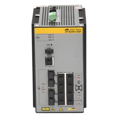 Switch Industrial PoE+ Capa 3 D/8 Puertos 10/100/1000 PoE af/at, 4 x SFP (TAA) - Imagen 3