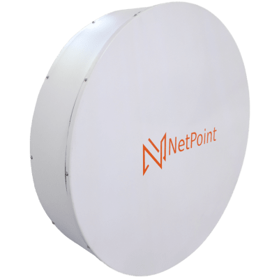 Antena Parabólica MLO de Banda Ultraancha / 4.9-7.2 GHz / Ganancia 30 dBi / Dual Slant 45°-90° / 2 ft (60 cm) / Conector Dual N-Hembra / Incluye Jumper N a RPSMA / Radomo de Fibra de Vidrio - Imagen 3