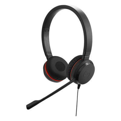Jabra Evolve 20 DUO con conexión USB C/A, Micrófono con Cancelación de Ruido de Ultima Generación, Configuración Plug and Play (4999-829-269) - Imagen 4