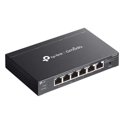 Switch Omada 6 Puertos Gigabit / 4 Puertos PoE+ 65W / Gestión Cloud SDN / Sin Ventiladores / QoS / VLAN / IGMP Snooping / 250 m PoE - Imagen 6