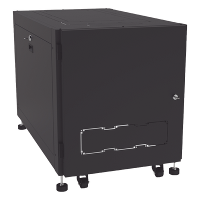 Gabinete Profesional de Piso para Telecomunicaciones de 12UR, 1000 mm Profundidad, Se envía el Gabinete armado. - Imagen 17