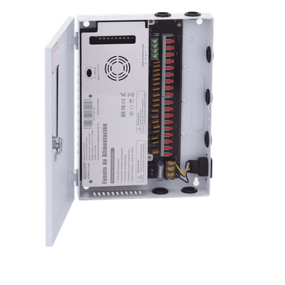 Fuente / 11-15 V / 18 canales / 20 A / Alta tecnología en seguridad / Doble ventilador / Hasta 1.8 Amperes por Salida / Filtro de ruido por canal / Diseño de alta gama. - Imagen 11