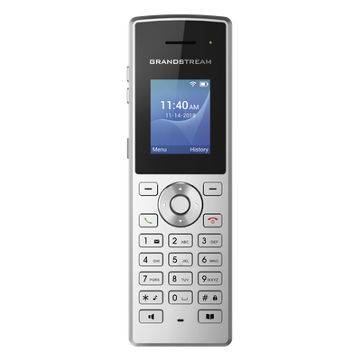 Teléfono IP portátil con conexión a través de  Wi-Fi, 2 líneas, 2 cuentas SIP