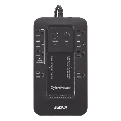 UPS de 350 VA/255 W, Topología Standby con Modo Ahorrador ECO, Entrada 120 Vca NEMA 5-15P, Con 8 Tomas NEMA 5-15R - Imagen 3