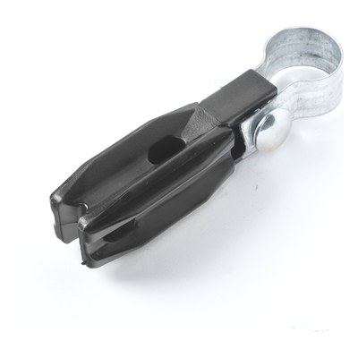 Aislador de Paso o Esquina con Abrazadera / 1 Pulgada (25 mm) / Resina Virgen 100% / Anti-Arqueo / Acero Galvanizado / Tubería de Malla Ciclónica - Imagen 4