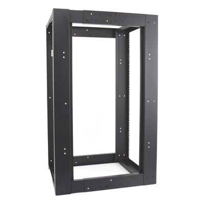 Rack Estándar 19" de 4 Postes, Acero, 24 Unidades, Profundidad Ajustable. - Imagen 5