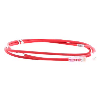 Cable de Parcheo UTP Cat6A, CM/LSZH, Diámetro Reducido (28AWG), Color Rojo, 1.52 Metros (5 Pies) - Imagen 6