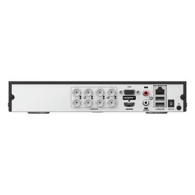 DVR 8 Canales TurboHD + 4 Canales IP / 5 Megapixel Lite - 3K Lite / Audio Bidireccional / ACUSENSE Lite / 1 Bahía de Disco Duro / H.265+ / Salida en Full HD - Imagen 5