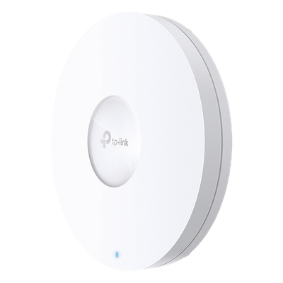 Punto de Acceso Omada / Wi-Fi 6 AX5400 MU-MIMO 4x4 /  Mesh Omada / Alta Densidad de Usuarios / Configuración por Controlador o Stand-Alone / Para Montaje en Techo/pared / Alimentación PoE+ 