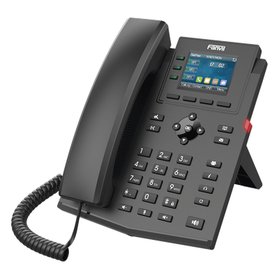 Teléfono IP Wi-Fi empresarial para 4 líneas SIP con pantalla LCD de 2.4 pulgadas a color, Opus y conferencia de 3 vías, PoE. - Imagen 3