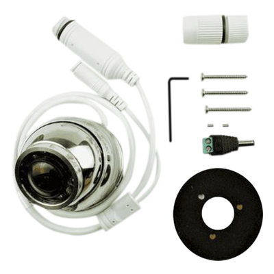 Cámara Marina IP CAM-1 / Resolución 1920x1080 / Lente Gran Angular 1.8 mm / IR LEDs 10 mts / Carcasa Acero Inoxidable 316 / POE o 12V / Compatible con Simrad NSSevo3™/3S™ y NSOevo3™/3S™ - Imagen 4