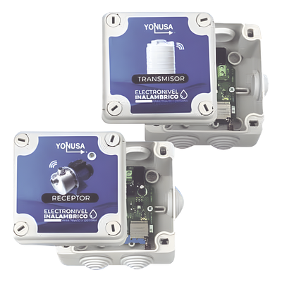 KIT Transmisor / Receptor Electronivel / 1 KM Linea de Vista / Para tinaco y cisterna - Imagen 8