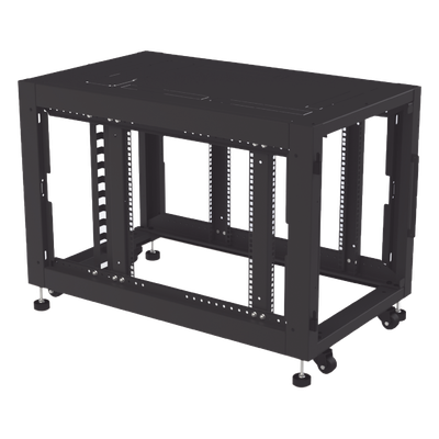 Gabinete Profesional de Piso para Telecomunicaciones de 12UR, 1000 mm Profundidad, Se envía el Gabinete armado. - Imagen 9