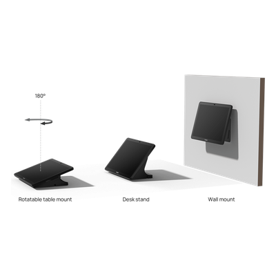 Tableta de Control CTP25 de Yealink Para Salas de Reuniones con Pantalla IPS de 10.1” y PoE Integrado - Imagen 3