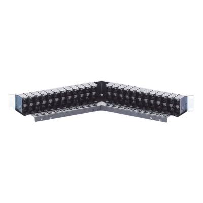 Patch Panel Z-Max de 48 Puertos, Blindado, Precargado con Jacks Categoría 6A, Angulado, 1UR - Imagen 4