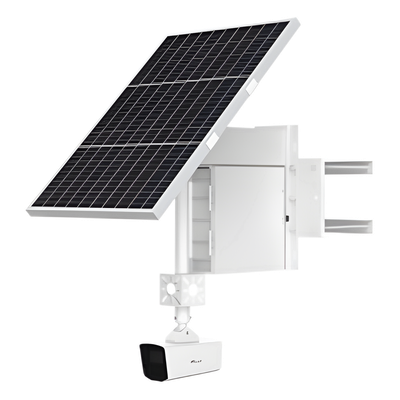 Camara con panel solar / Lente 4 MM / IP67 / 4G / Montaje para poste