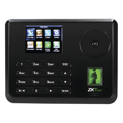 Terminal Biométrica de Palma y Huella / 600 Palmas 3,000 Huellas / Pantalla 2.8" / TCP/IP USB / 100,000 Eventos - Imagen 3