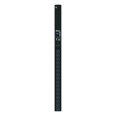 PDU Monitoreable (MI) para Distribución de Energía, Enchufe de Entrada NEMA 5-15P, Con 16 Salidas NEMA 5-20R, de Instalación Vertical, 120 Vca, 15 Amp - Imagen 7