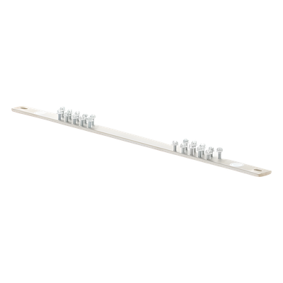 Barra de Conexión a Tierra, Para Rack de 19", Con 20 Orificios Para Conexión Rápida de Equipos, Incluye 20 Tornillos # 12-24 x 1/2" Instalados - Imagen 4