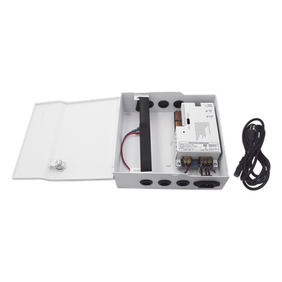 Fuente de Poder / 1 Salida 11-15 Vcc / 5 A / Temporizador Integrado / Con Capacidad de Batería de Respaldo / Requiere Batería / Aplicaciones en sistemas de control de Acceso - Imagen 6