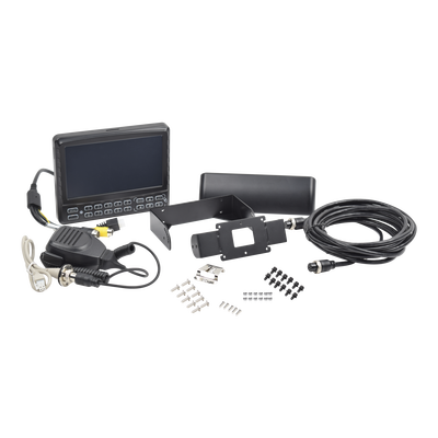 Panel de Control Dáctilar Multifuncional con Monitor de 7" / Soporta Audio de Dos Vías / Compatible con DVR´s Móviles XMR Epcom - Imagen 5
