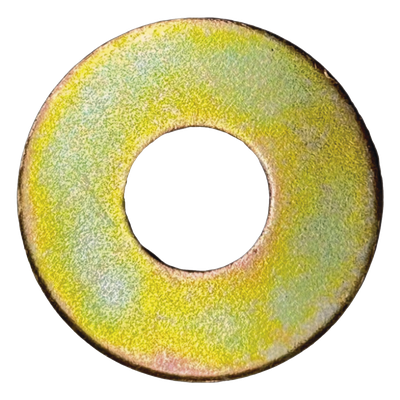 Arandela plana de 3/8" (9.5 mm) con acabado Tropicalizado, Es Ideal Para Utilizarse al Exterior o Zonas Húmedas 