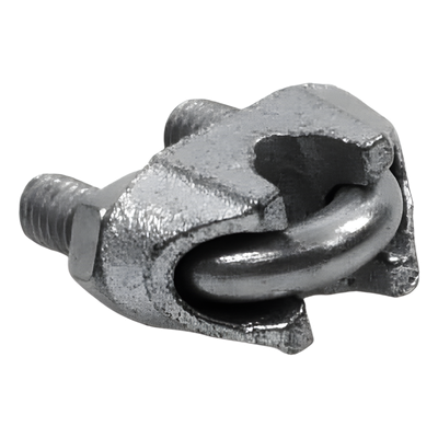 Abrazadera tipo perro o nudo, para cable de 5/16". - Imagen 6