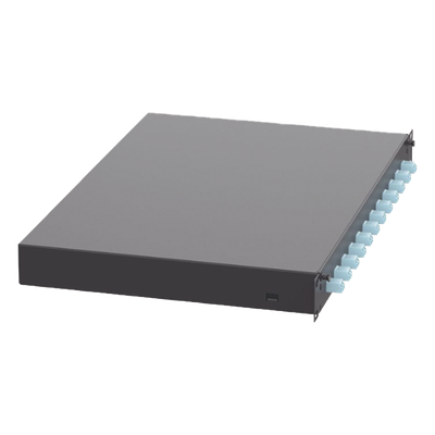 Distribuidor de Fibra Óptica, Con 12 Conectores LC Duplex (24 Fibras), Para Fibra Multimodo OM3/OM4, 1 UR - Imagen 4