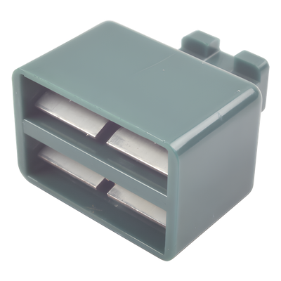Clip de Puente, Para Uso con Regletas S66 de Siemon, de 1 par, Color Verde